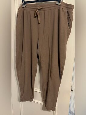 Joe Fresh Men's Taupe Waffle Knit Joggers